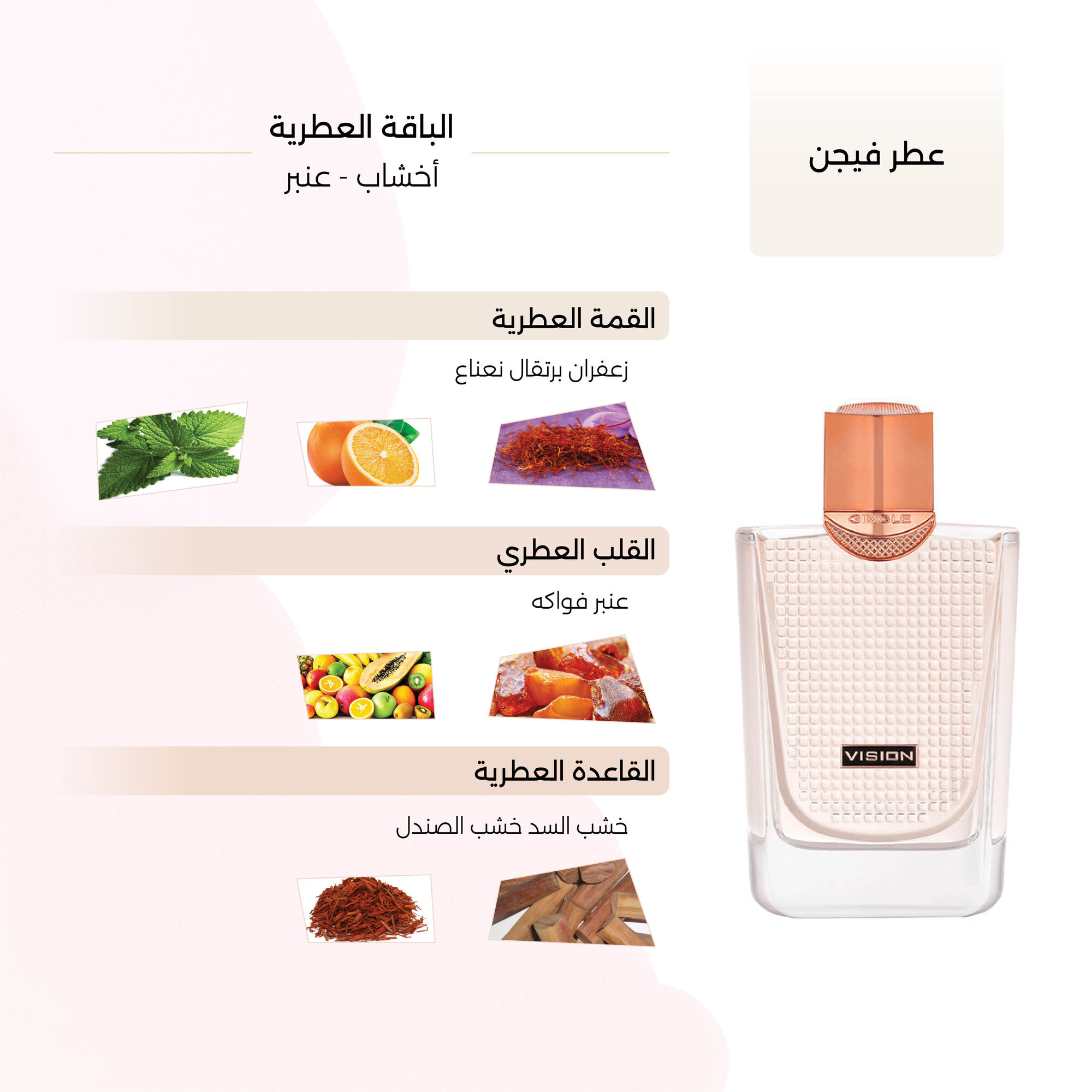 Vision Perfume for Men by Gingle