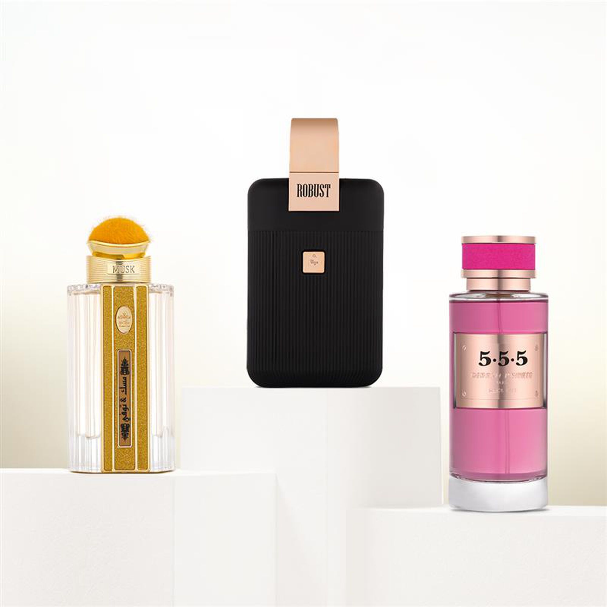 Perfume set (Daraah Private 555 - Musk and Toffee - Robust )