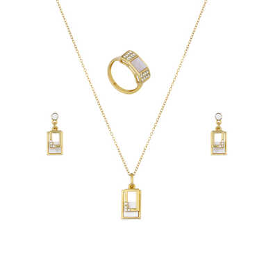 Papillon Accessories Gift Set Gold 3 Pieces
