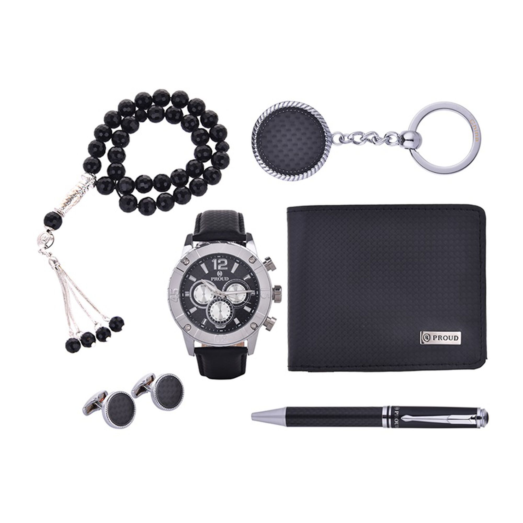 Proud accessories giftset silver 6 pcs.