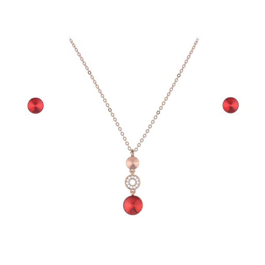 طقم بابيون اكسسوار روز جولد ثنائي