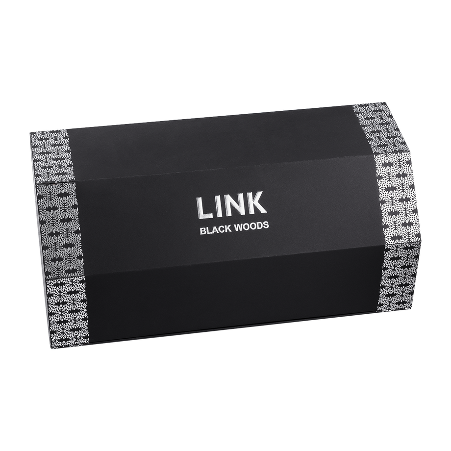 طقم لينك اسود اكسسوار جديد