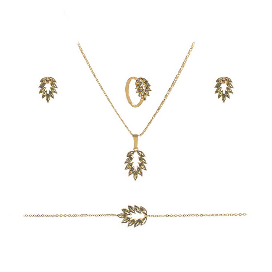 Papillon Accessories Gift Set Gold 4 Pieces