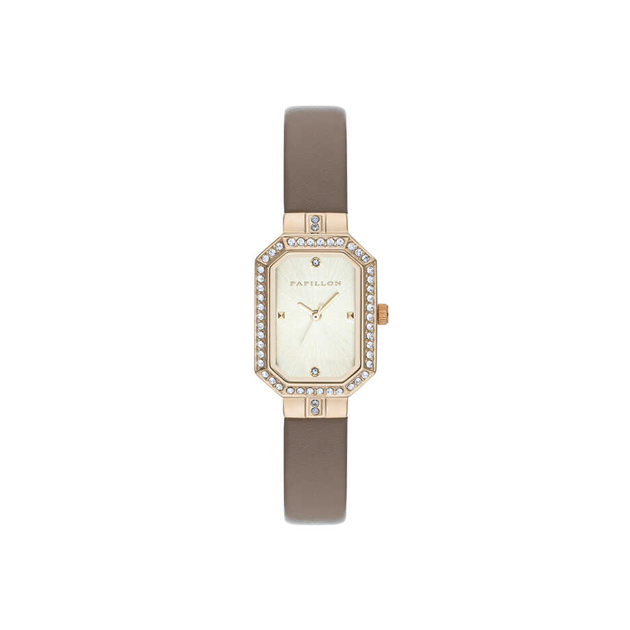 ساعة بابيون BG2 (S22084S-01-B)G YELL + علبة