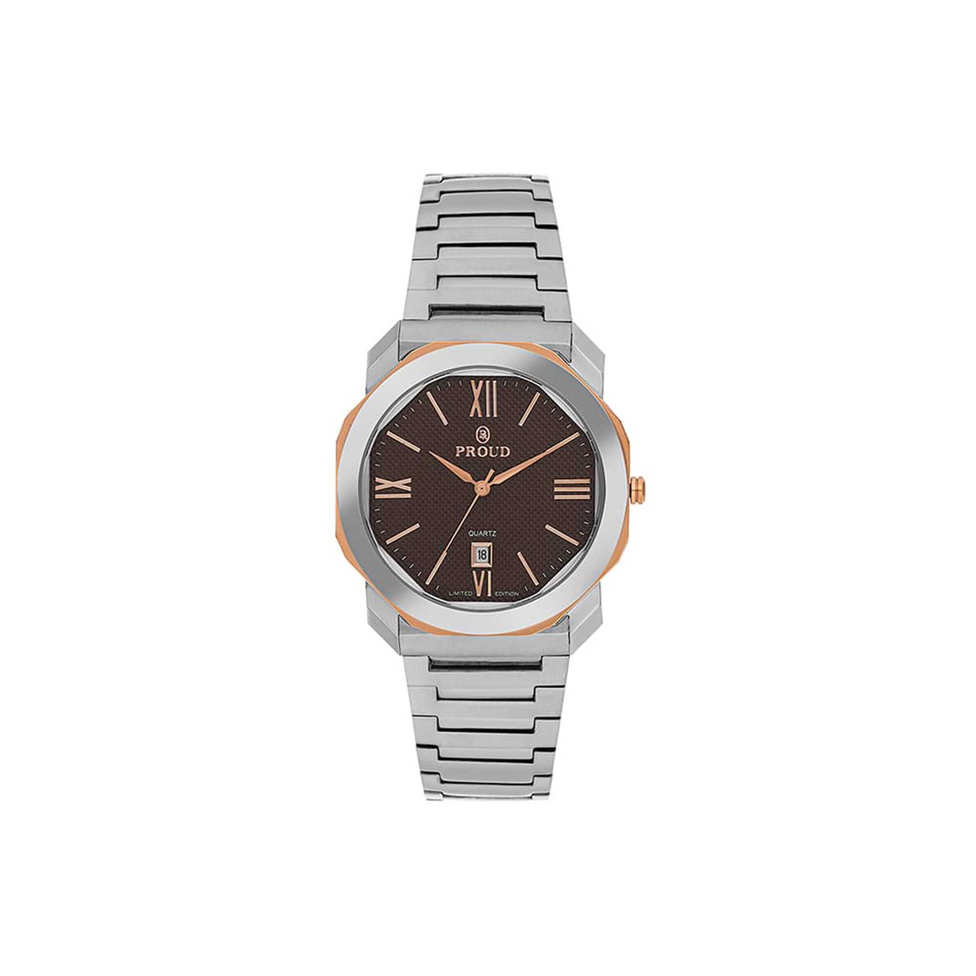 Proud Steel Rose Gold Men's Watch - UH-21PR015