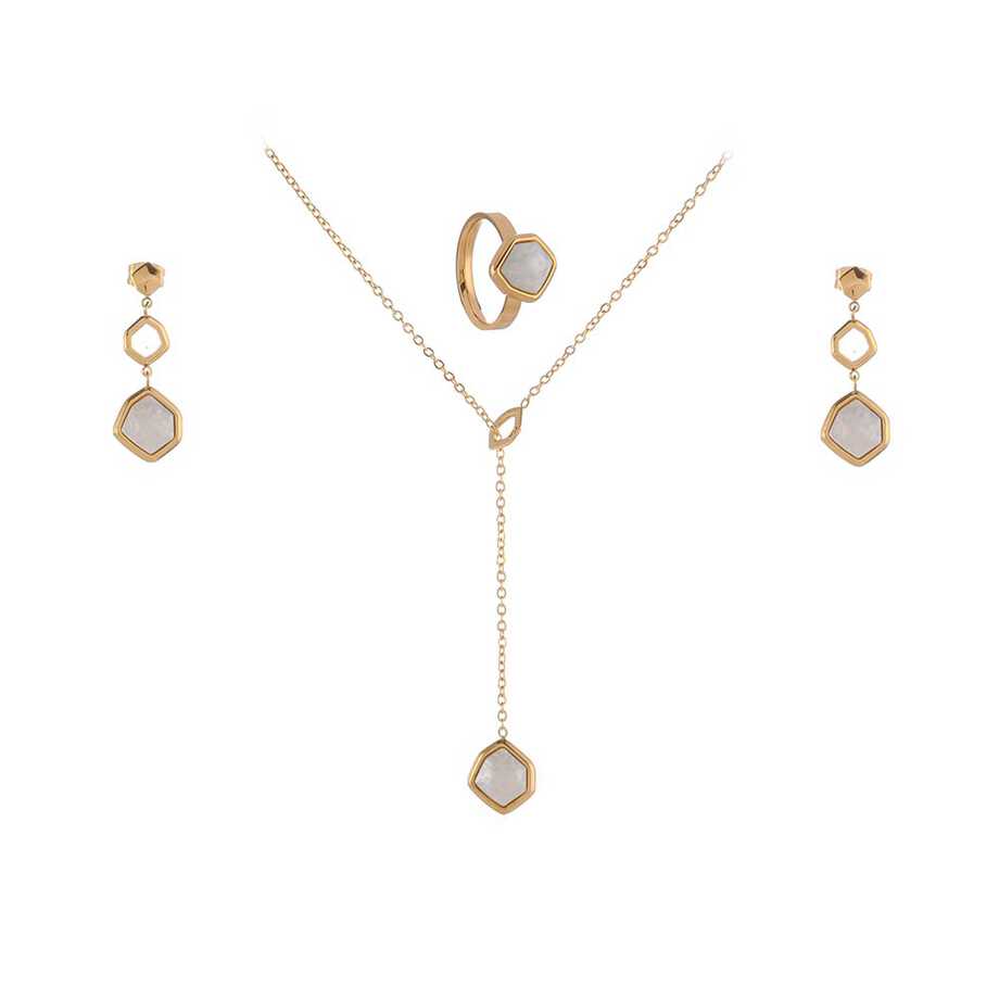 Papillon Accessories Gift Set Gold 3 Pieces