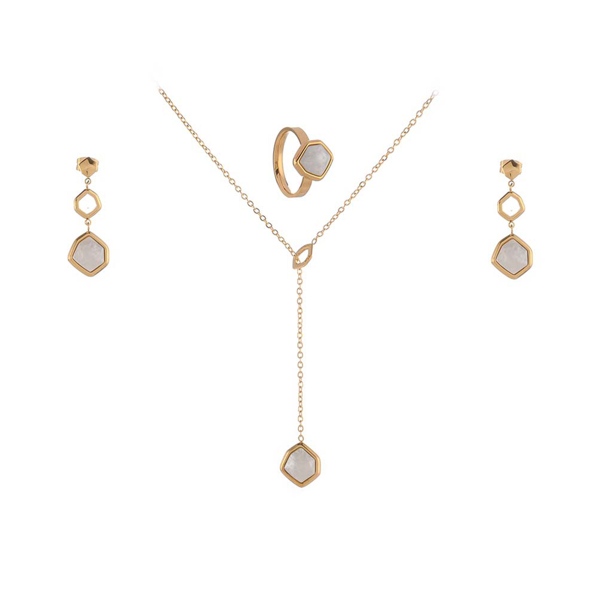 Papillon Accessories Gift Set Gold 3 Pieces