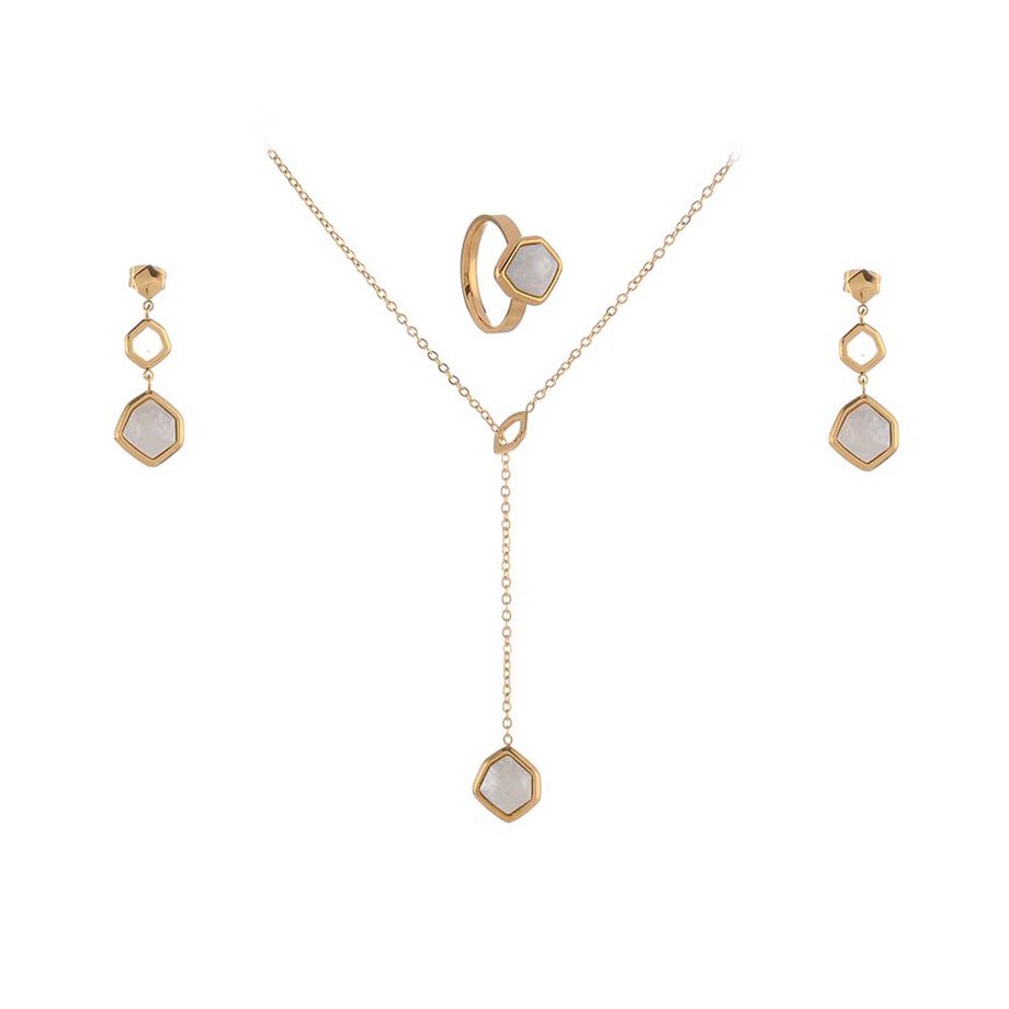 Papillon Accessories Gift Set Gold 3 Pieces