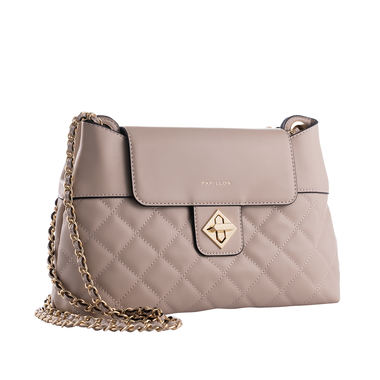 Papillion Beige Women's Handbag