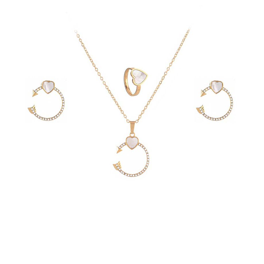 Papillon Accessories Gift Set Gold 3 Pieces