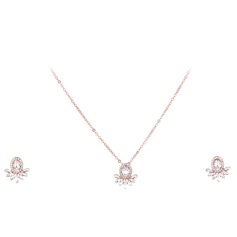 Papillon Accessories Gift Set Rose Gold 2 Pieces