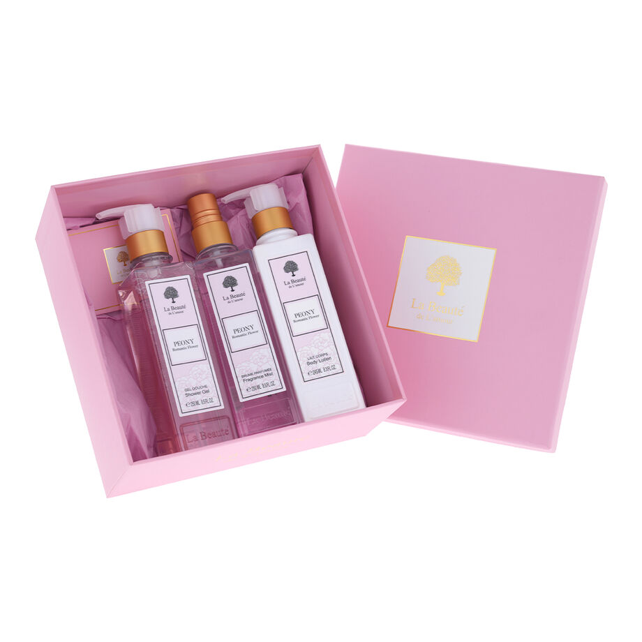 Peony 3-Piece La Beaute Collection Set