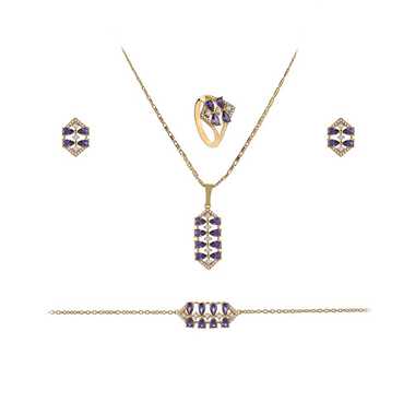 Papillon Accessories Gift Set Gold 4 Pieces