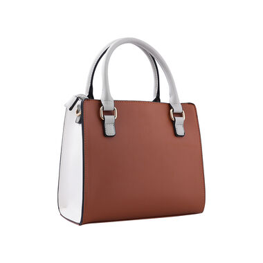 Camel and Beige Papillon Handbag &ndash; NOR-84298_M