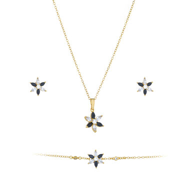 Papillon Accessories Gift Set Gold 3 Pieces