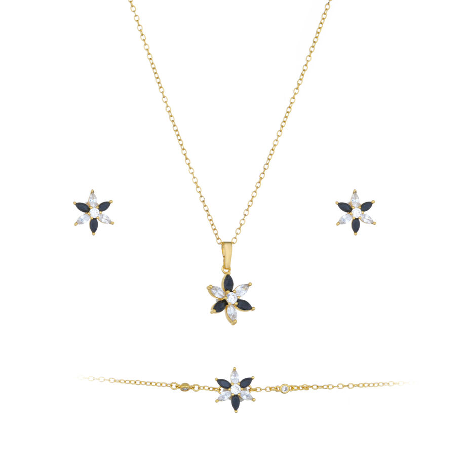 Papillon Accessories Gift Set Gold 3 Pieces