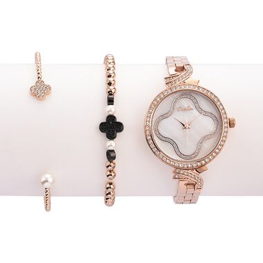 Papillon Accessories Gift Set Rose Gold 3 Pieces