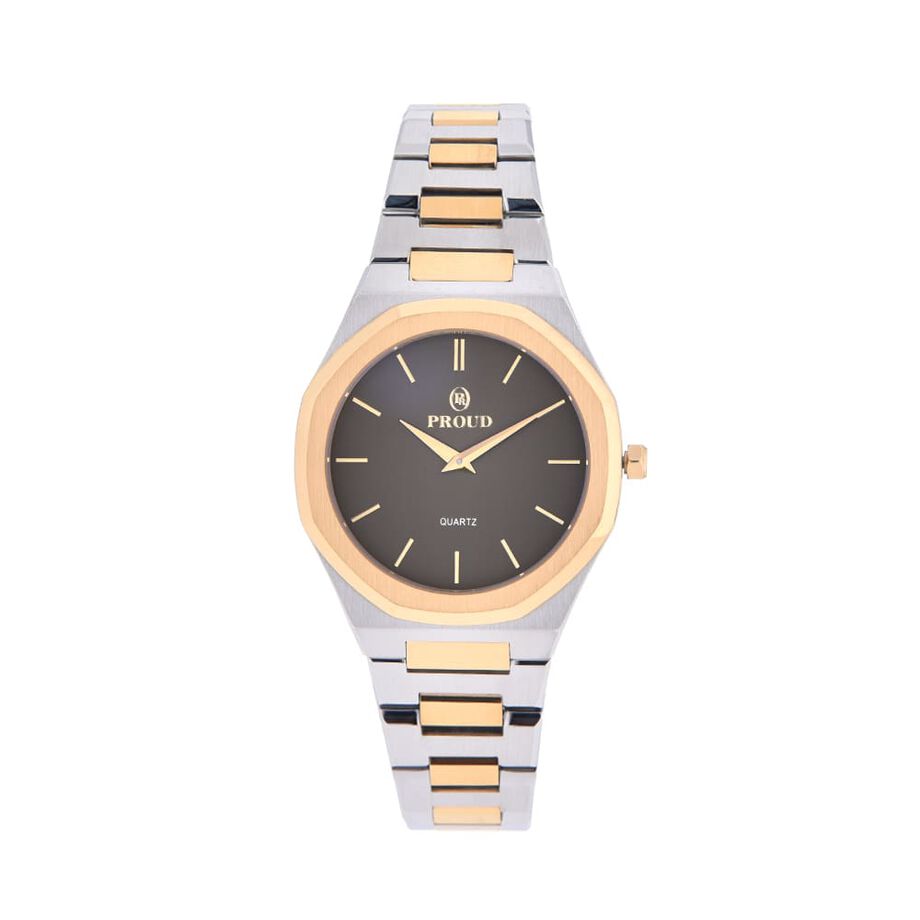 Proud Steel Gold With Silver Men’s Watch - SM-21024