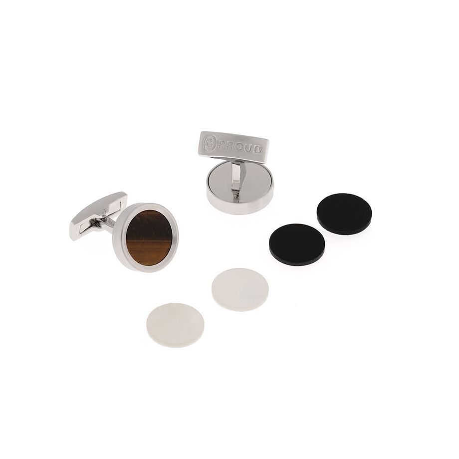 Proud Multi-faceted Cufflinks Proud Multi-faceted Cufflinks