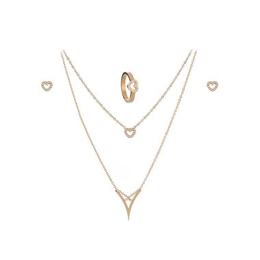 Papillon Accessories Gift Set Gold 3 Pieces