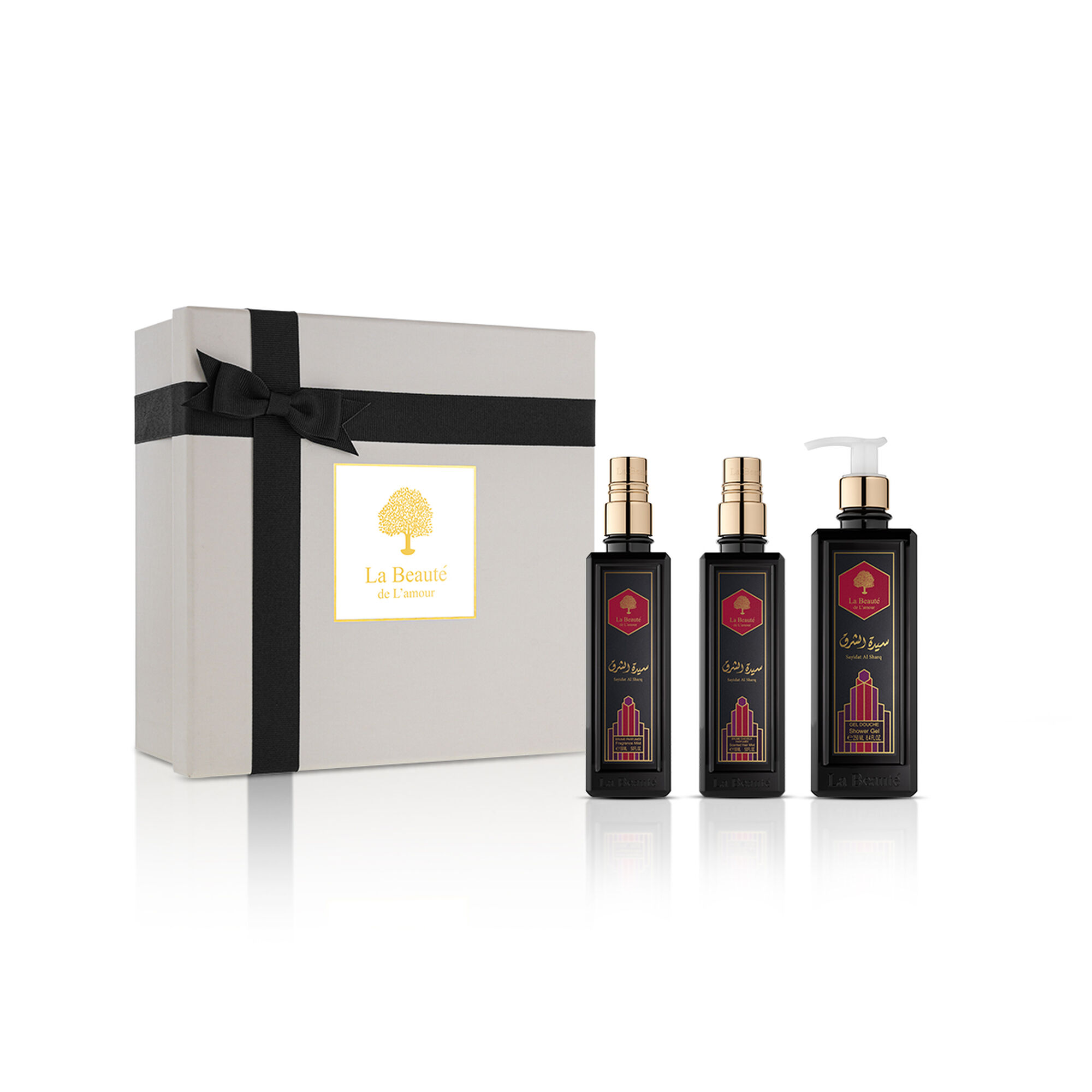 sayidat alsharq 3-piece La Beaute collection set