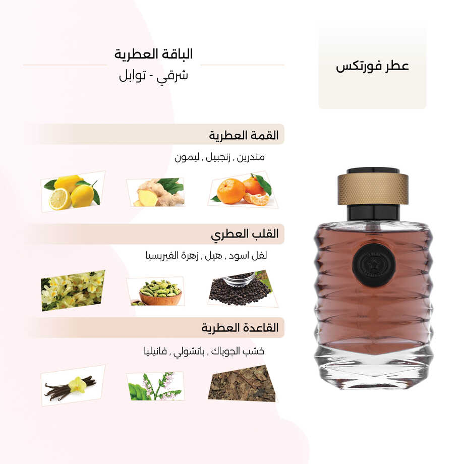 عطر فورتكس رجالي 95 مل