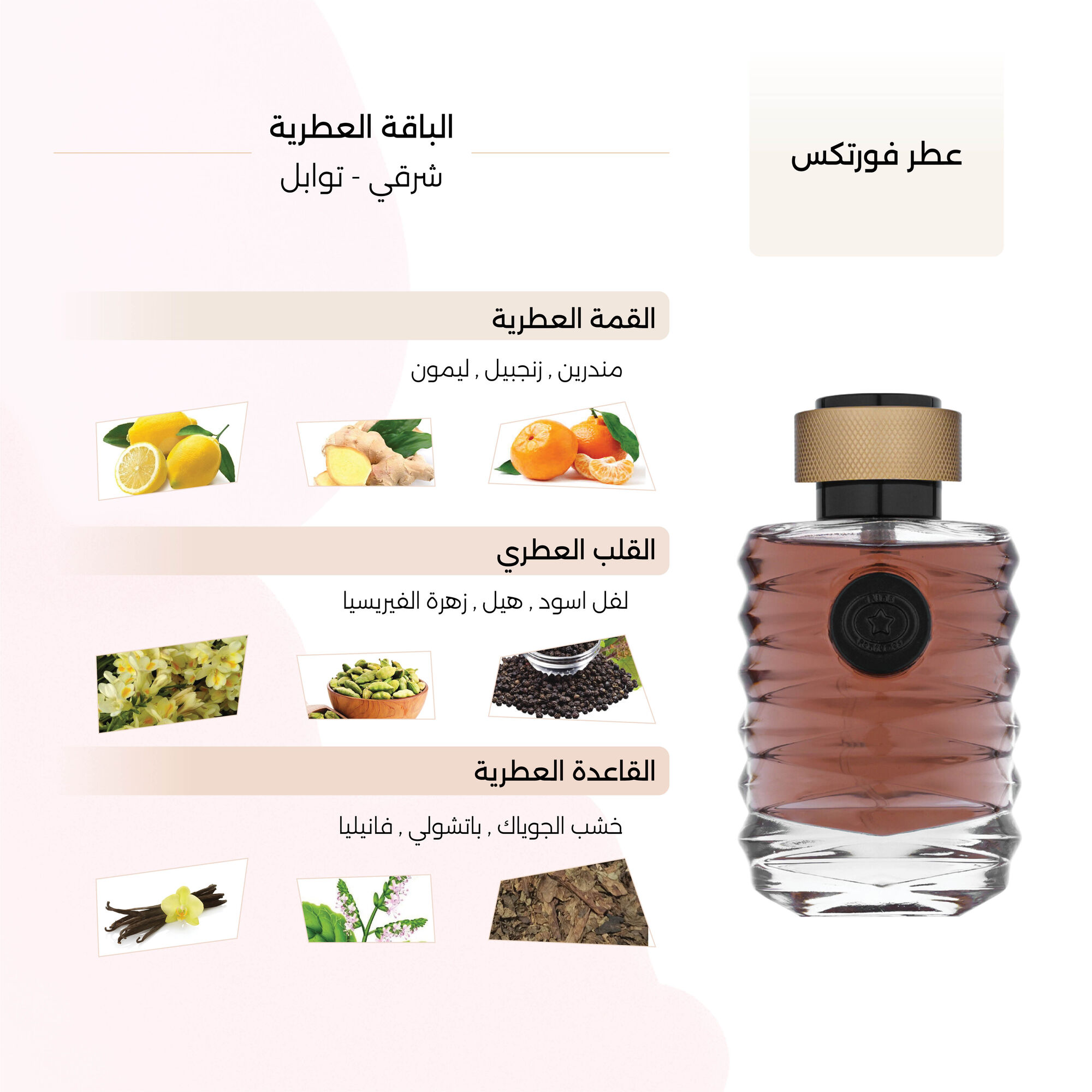 عطر فورتكس رجالي 95 مل