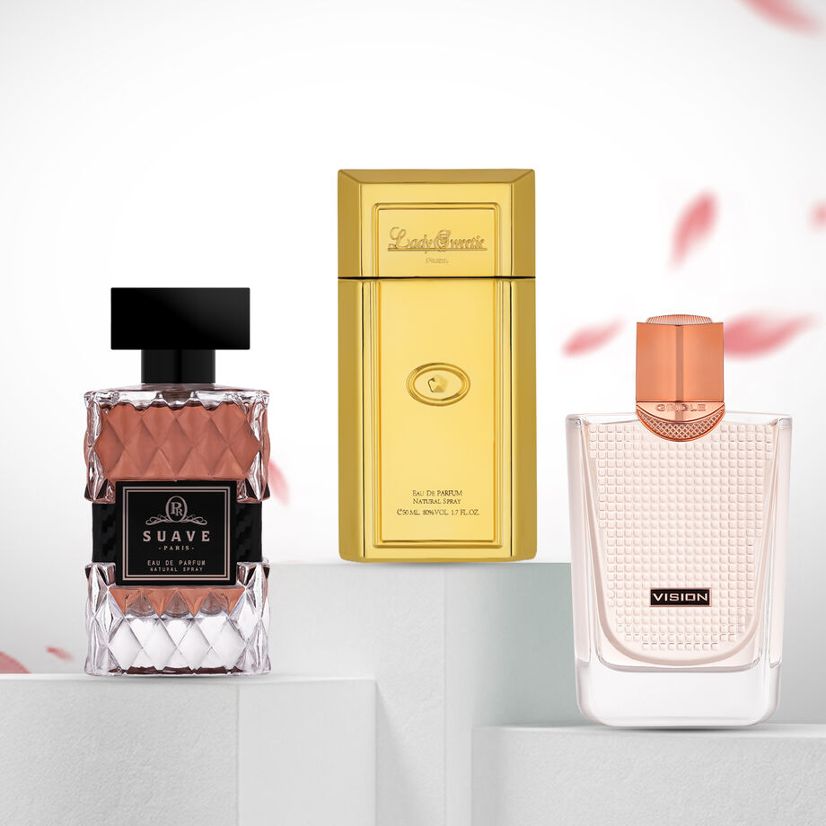 مجموعة عطور ( سويف - ليدي سويتي - فيجن )