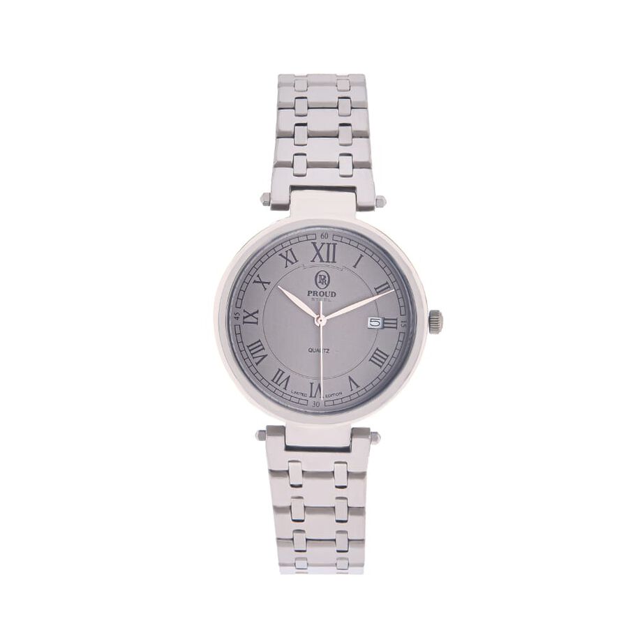 Proud Leather Rose gold with silver Men’s Watch - AF2-20PR075