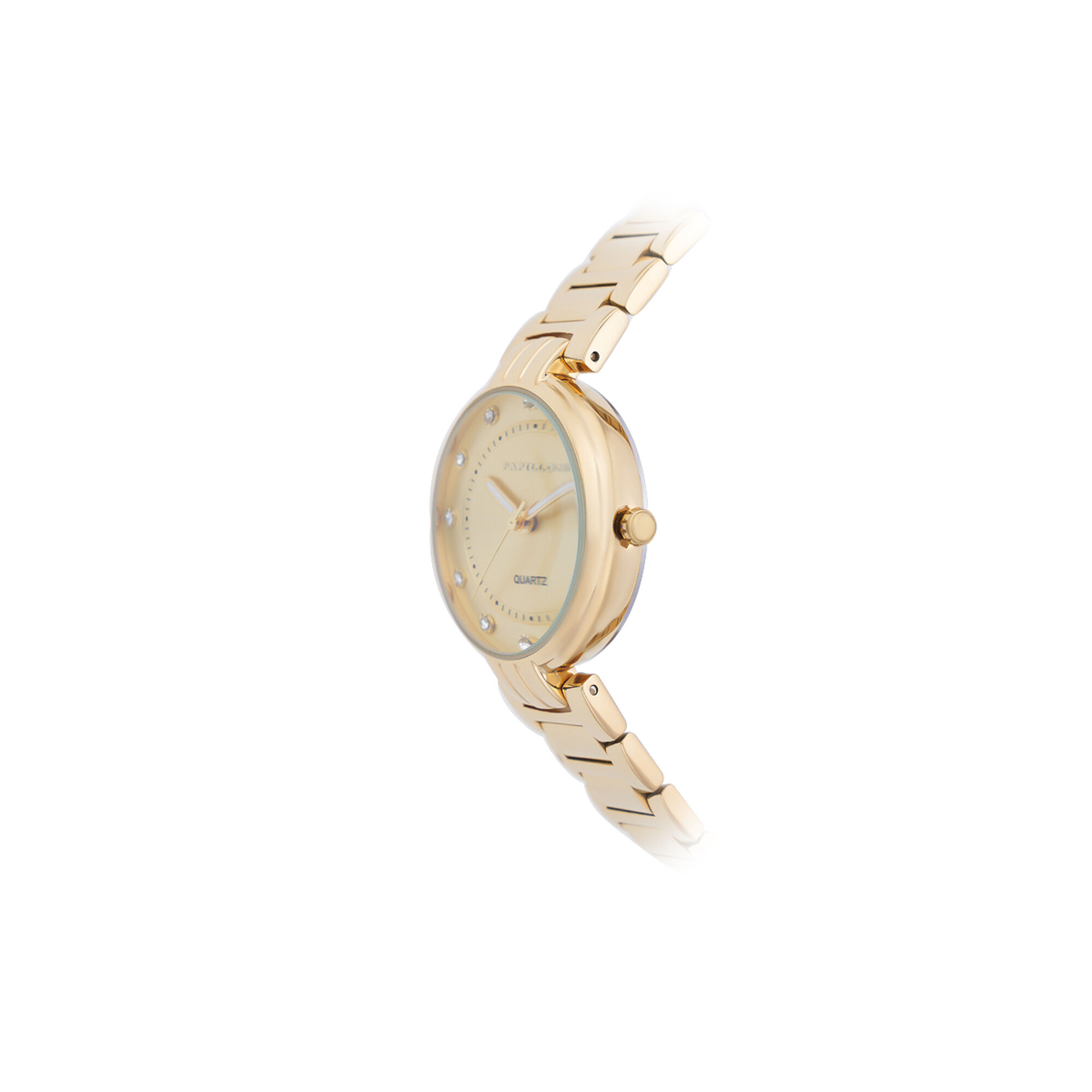 Steel PAPILLON Watch Gold