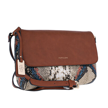 Papillon Crossbody Bag Camel- Women’s bags - NOR-81360B