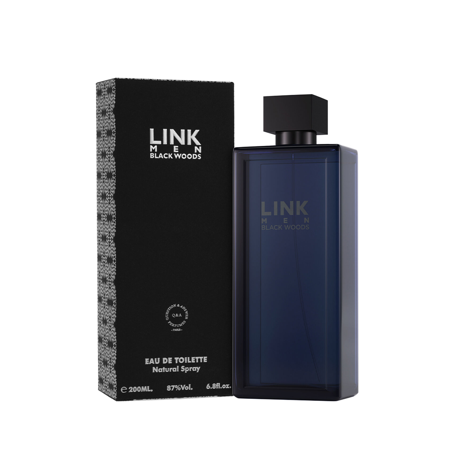 عطر لينك أسود الرجالي  200مل