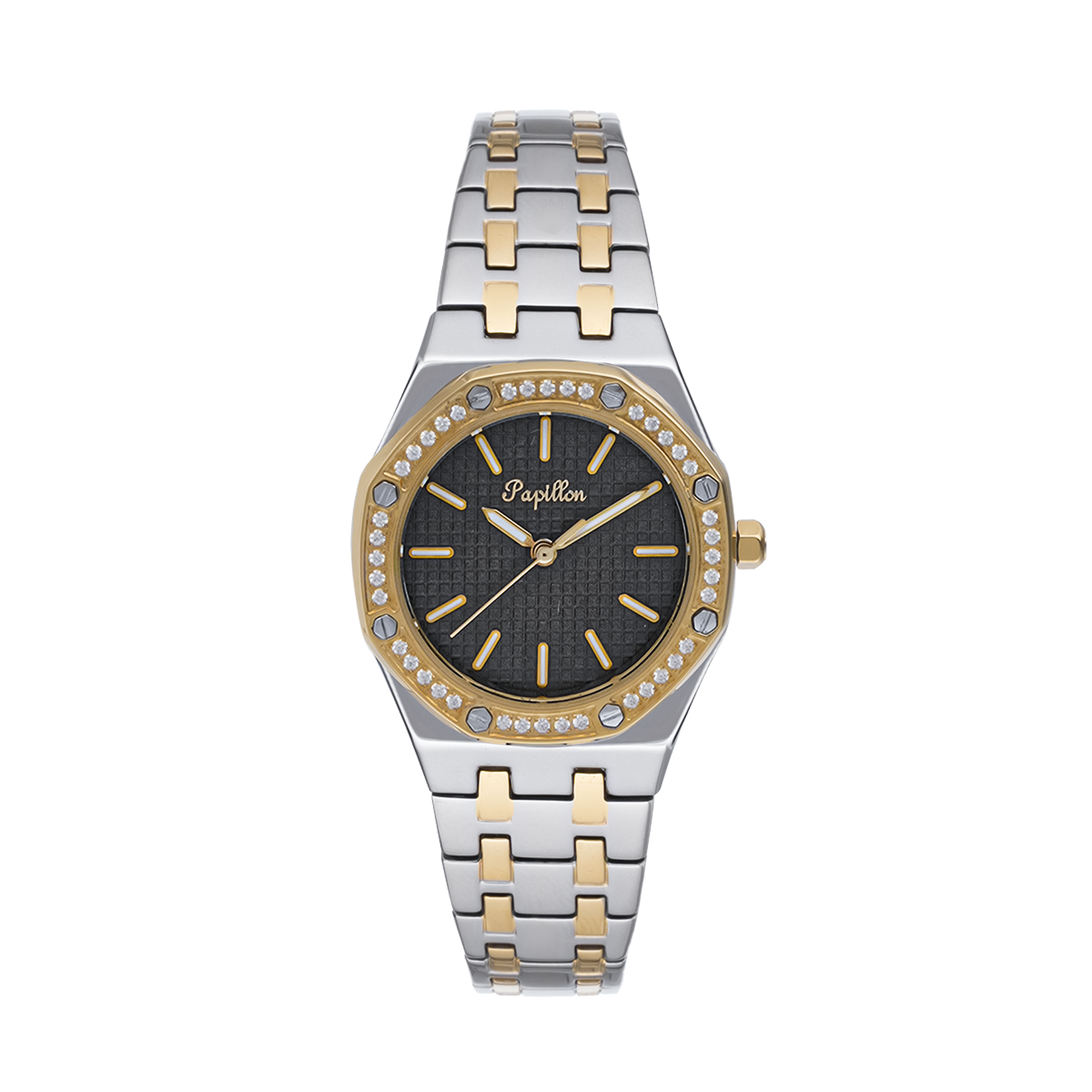 Steel PAPILLON Watch Silver & Gold