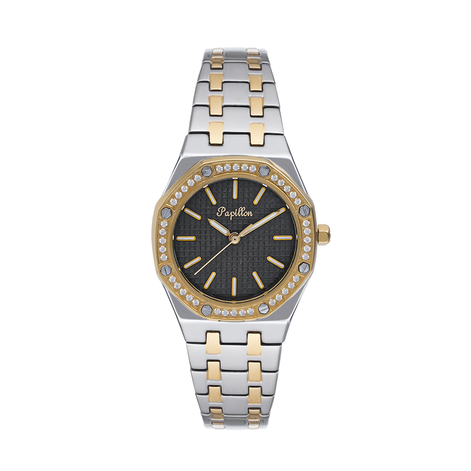 Steel PAPILLON Watch Silver & Gold