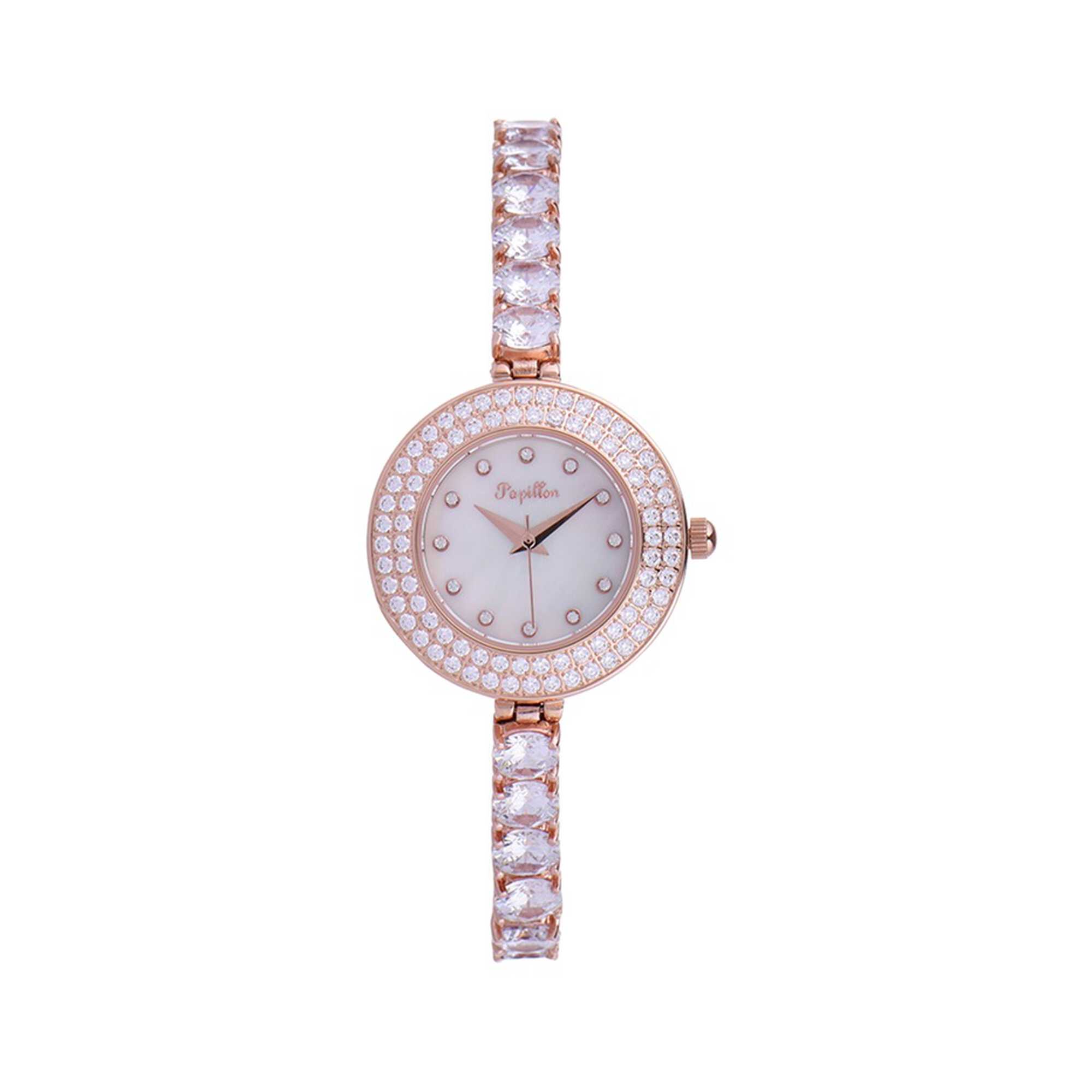 Steel PAPILLON Watch Rose Gold