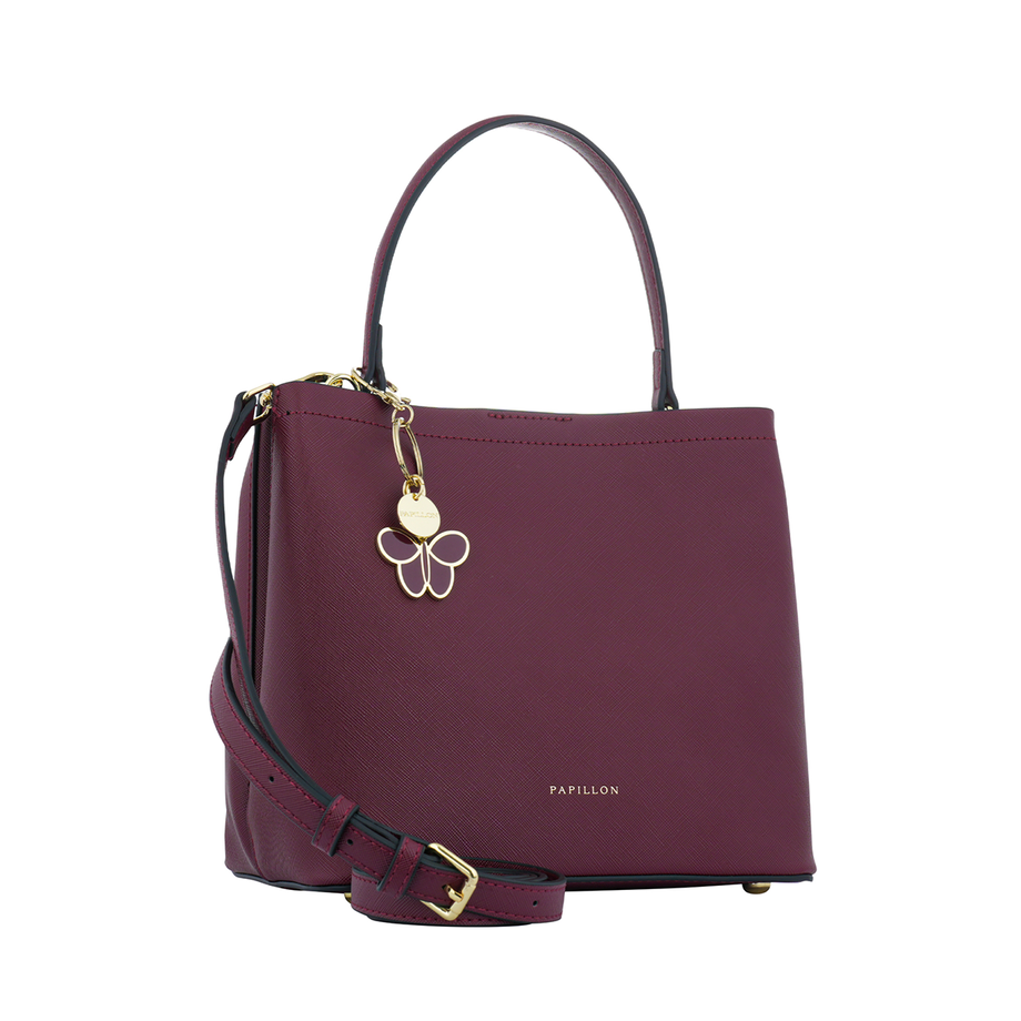 شنطة بابيون عنابي P230308A-M
