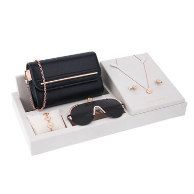 Papillon Accessories Gift Set Rose Gold 6 Pieces