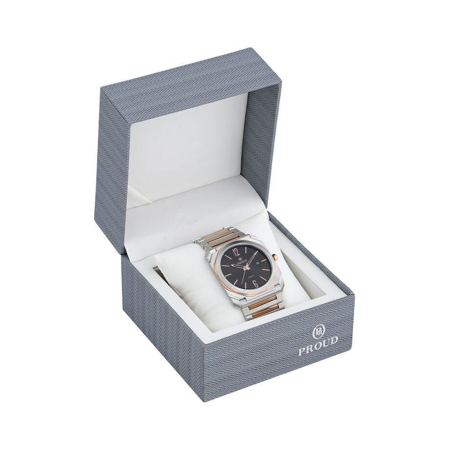 Proud Steel Watch Y23 (SM-21083-C)-SRG+Box