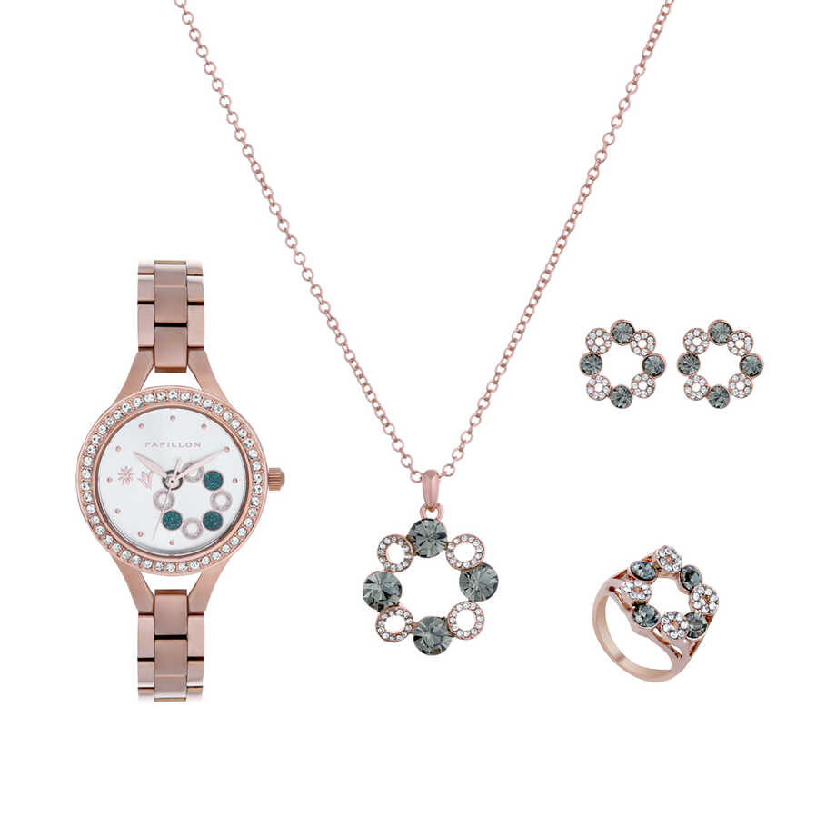 Bow Trio Set + Watch (S22473S-01-C) RG