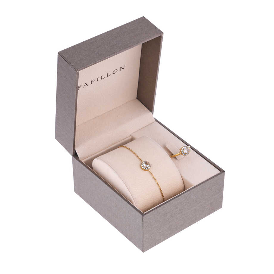 Double bow tie set SHA020(B+R)2G