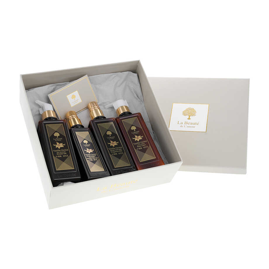 La Beaute Vanilla Orchid 4 Piece Collection Set