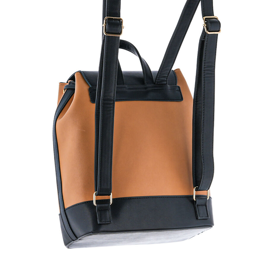 شنطة ظهر بابيون اسود وبيج JS2210-2-L شنطة ظهر بابيون اسود وبيج JS2210-2-L