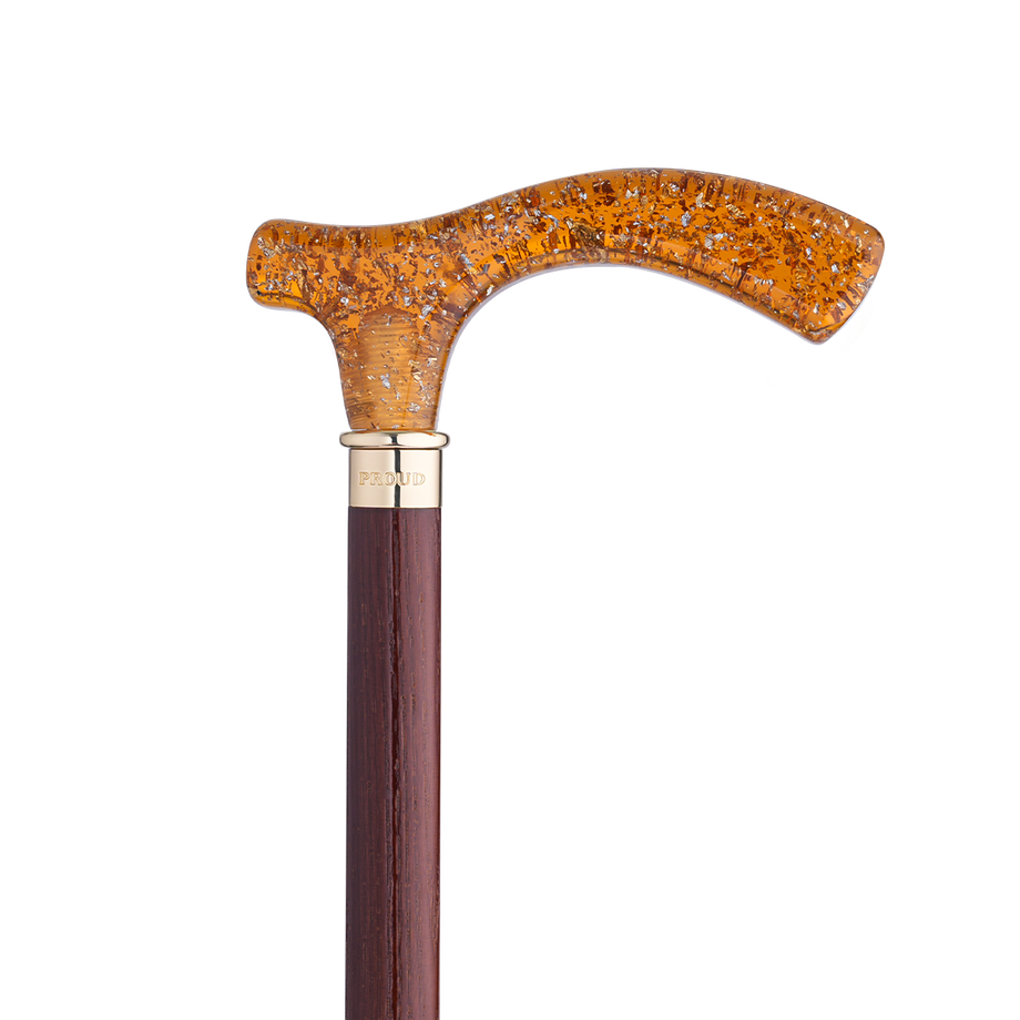 Proud Premium Wood Cane with Acrylic Handle Y24-WKS011