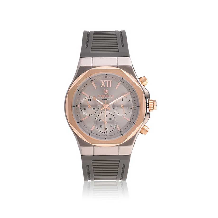 Proud rubber Rose gold men&rsquo;s Watch -STF-19PR010