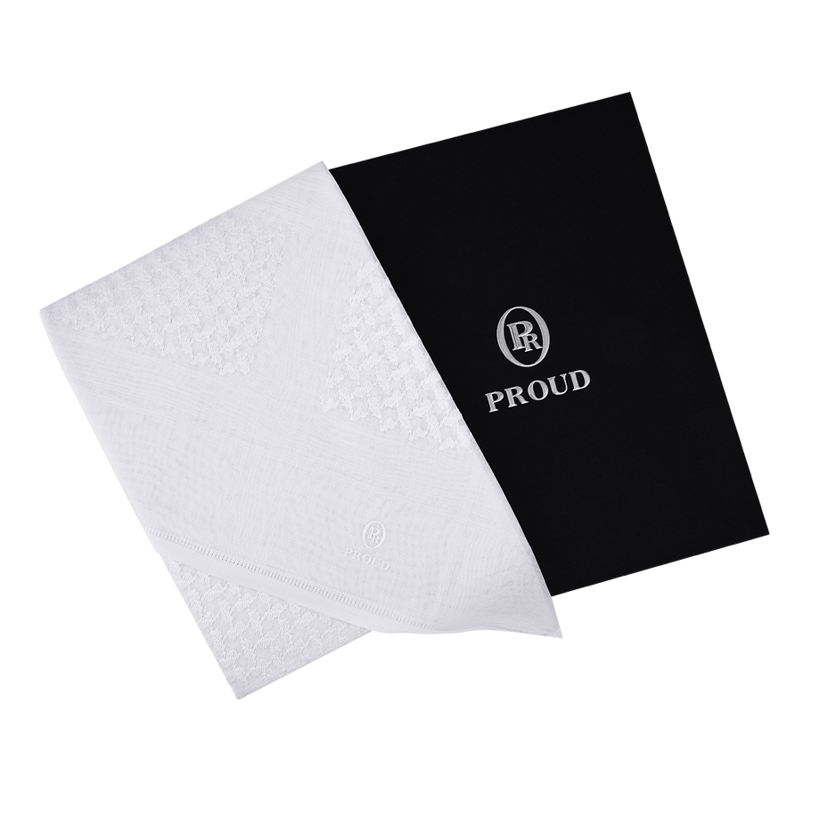 Proud Deluxe Shemagh –White Proud Deluxe Shemagh –White