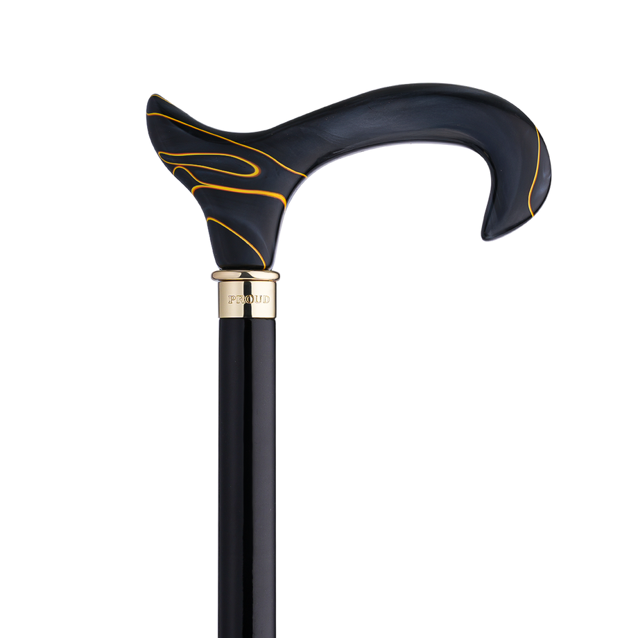 Proud Premium Wood Cane with Acrylic Handle Y24-WKS004