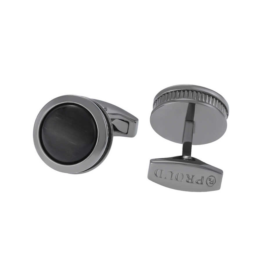 Proud Gray Cufflinks