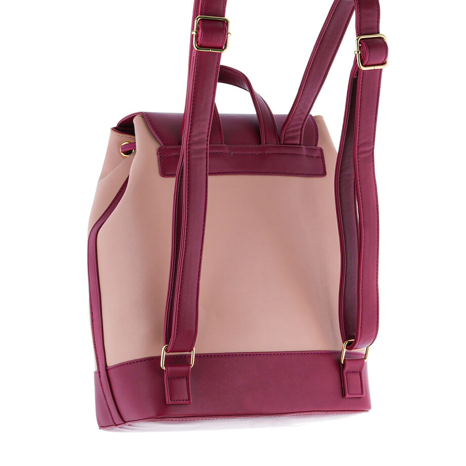 Burgundy and PinkPAPILLON Backpack JS2210-1-L Burgundy and PinkPAPILLON Backpack JS2210-1-L