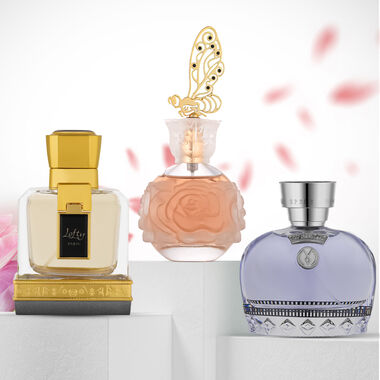 The perfume collection "Wims - Bee - Lofty".