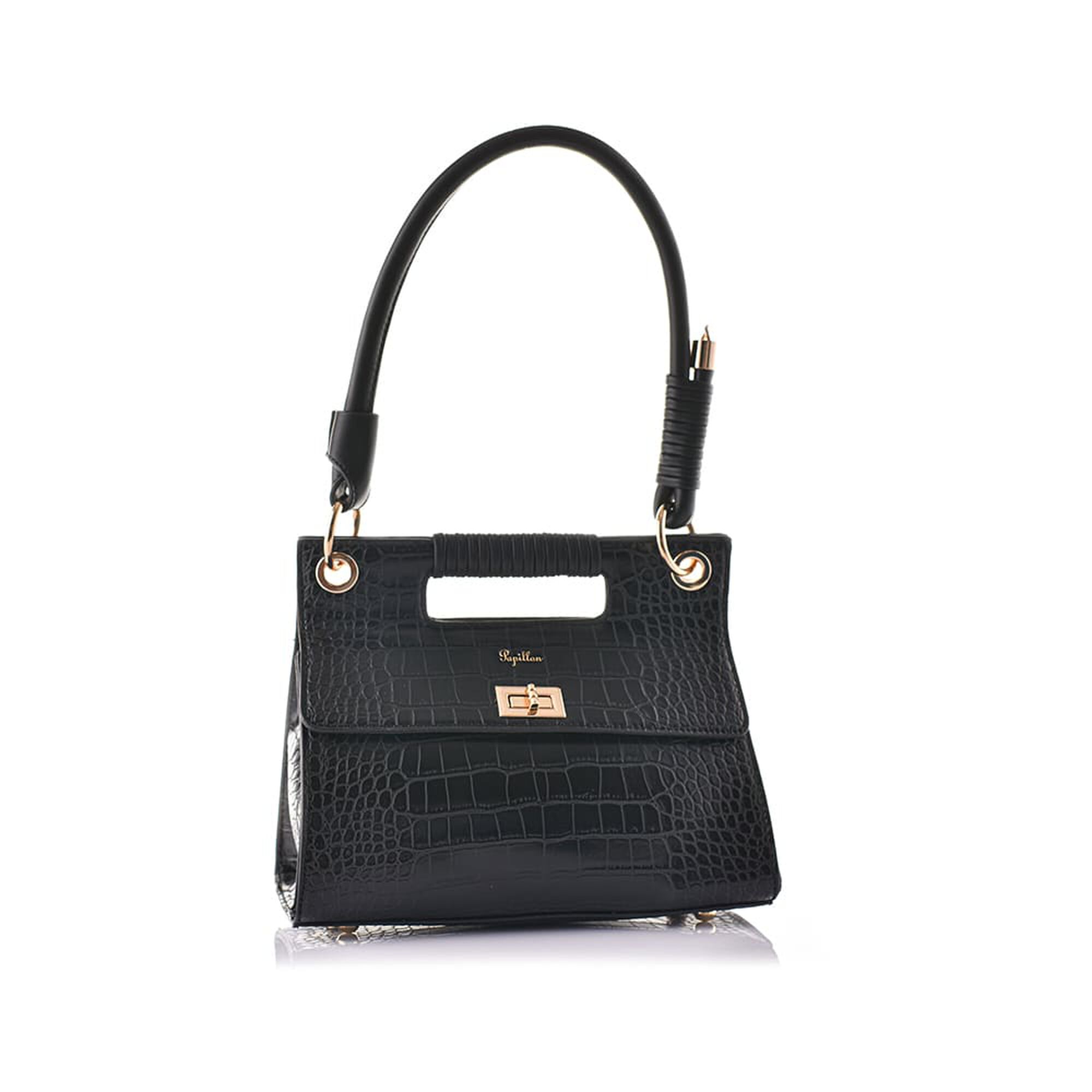 Papillon Handbag Black- Women&rsquo;s bags - BRL-FY-19415